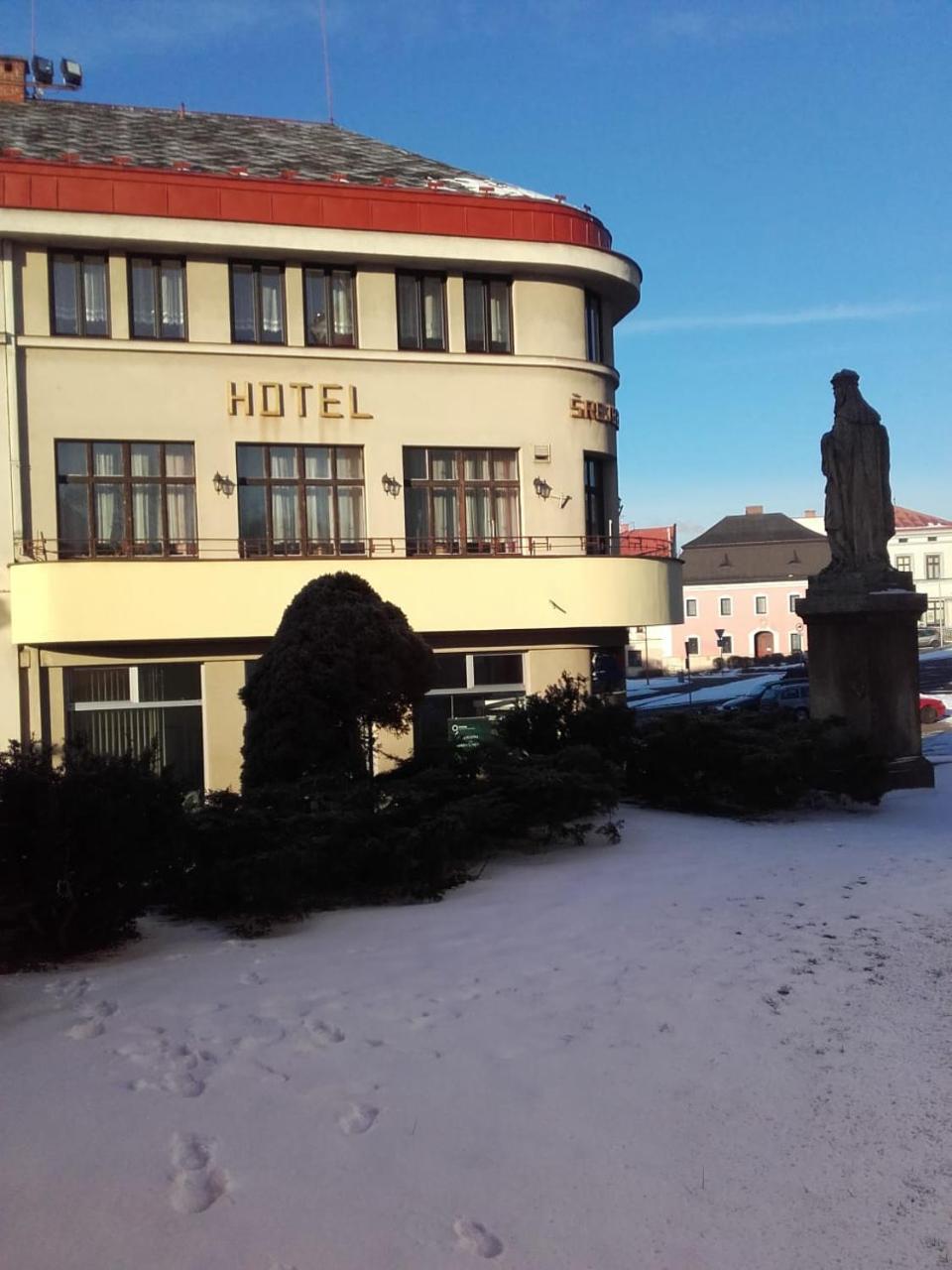 Hotel Srejber Červený Kostelec Zewnętrze zdjęcie